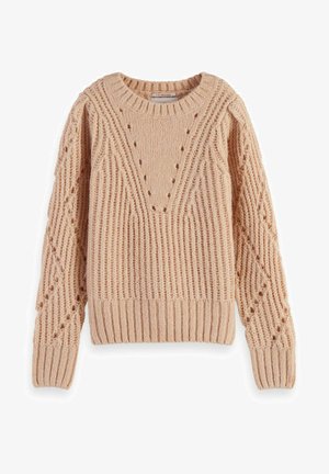 FUZZY - Jumper - sand melange