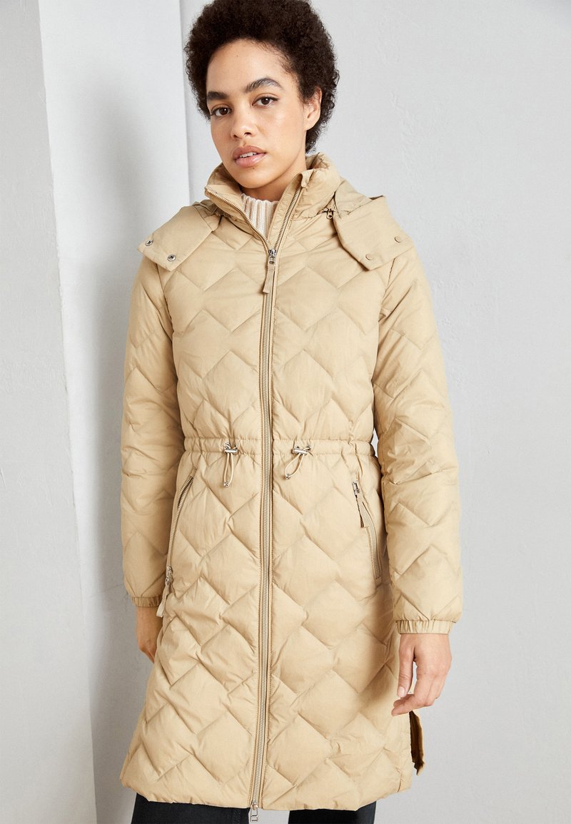 Marks & Spencer TRIM QULT COAT Daunenmantel natural beige/beige