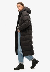 Superdry & Co PUFFER  - Vinterfrakke - black