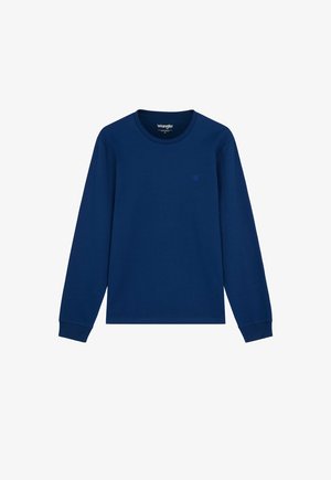 Wrangler, LONG SLEEVE LS TEE FOR MENS - REGULAR FIT - Langarmshirt - blue depths
