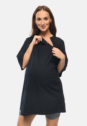 Nachtwäsche Shirt - black