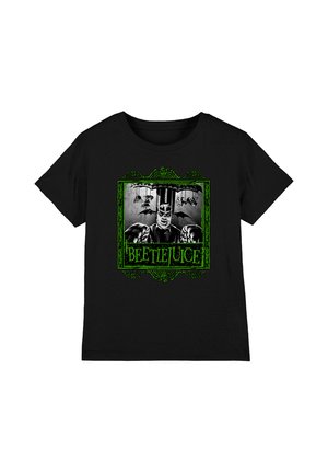 Cotton Soul, BEETLEJUICE/CAROUSEL BEETLEJUICE UNISEX - Print T-shirt - black