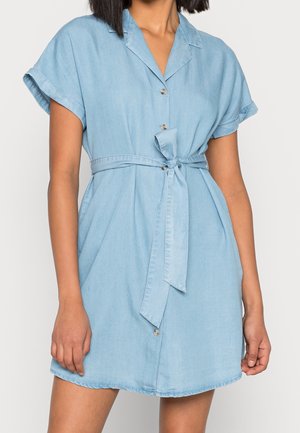 Blousejurk - light-blue denim