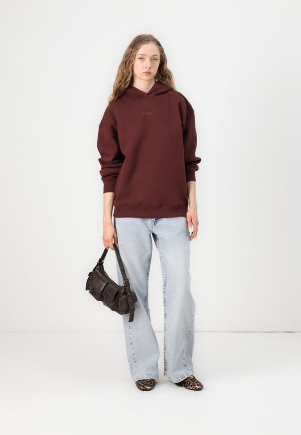 ABBY HOODIE - Hoodie - burgunder3