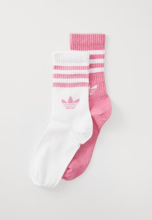 GLITTER 2 PACK - Chaussettes - pink fusion/white