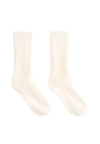 CASHMERE BLEND CLASSIC - Zoknik - white