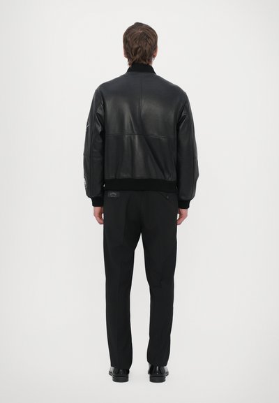 Iceberg GIUBBOTTO PELLE - Lederjacke - nero