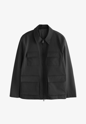 Next, REGULAR FIT SMART TECHNICAL SHOWERPROOF FOUR POCKET FIELD - Leichte Jacke - black