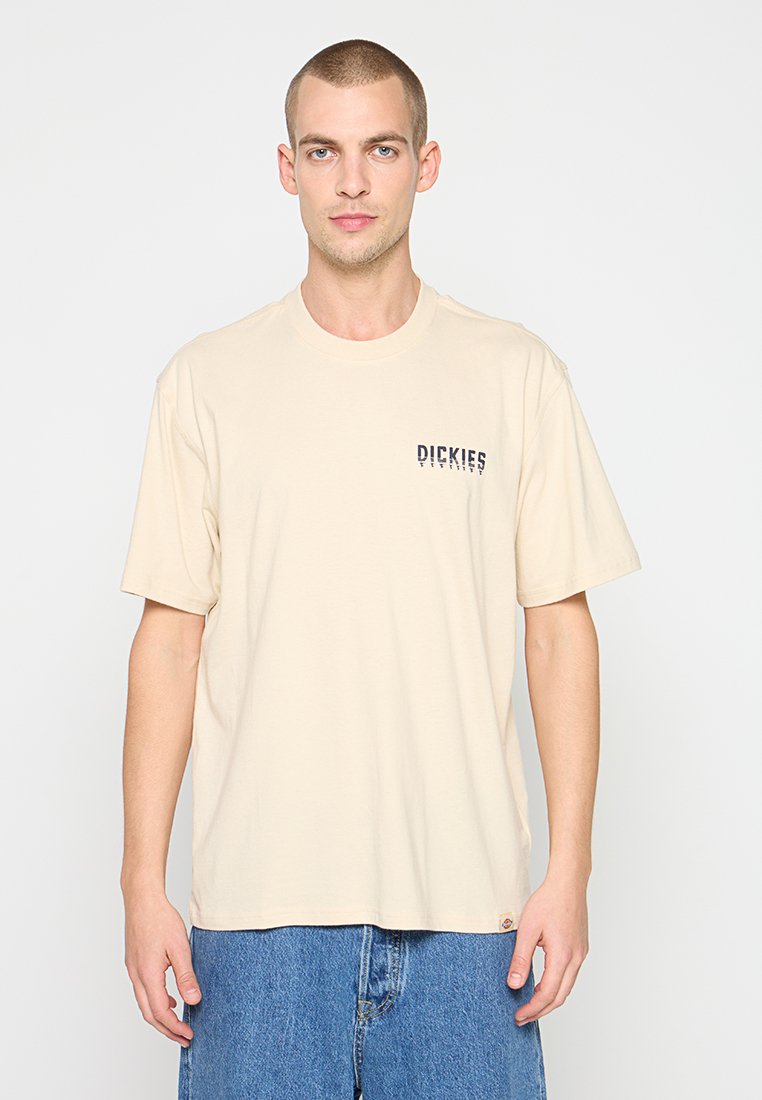 Dickies T-shirt print bruin