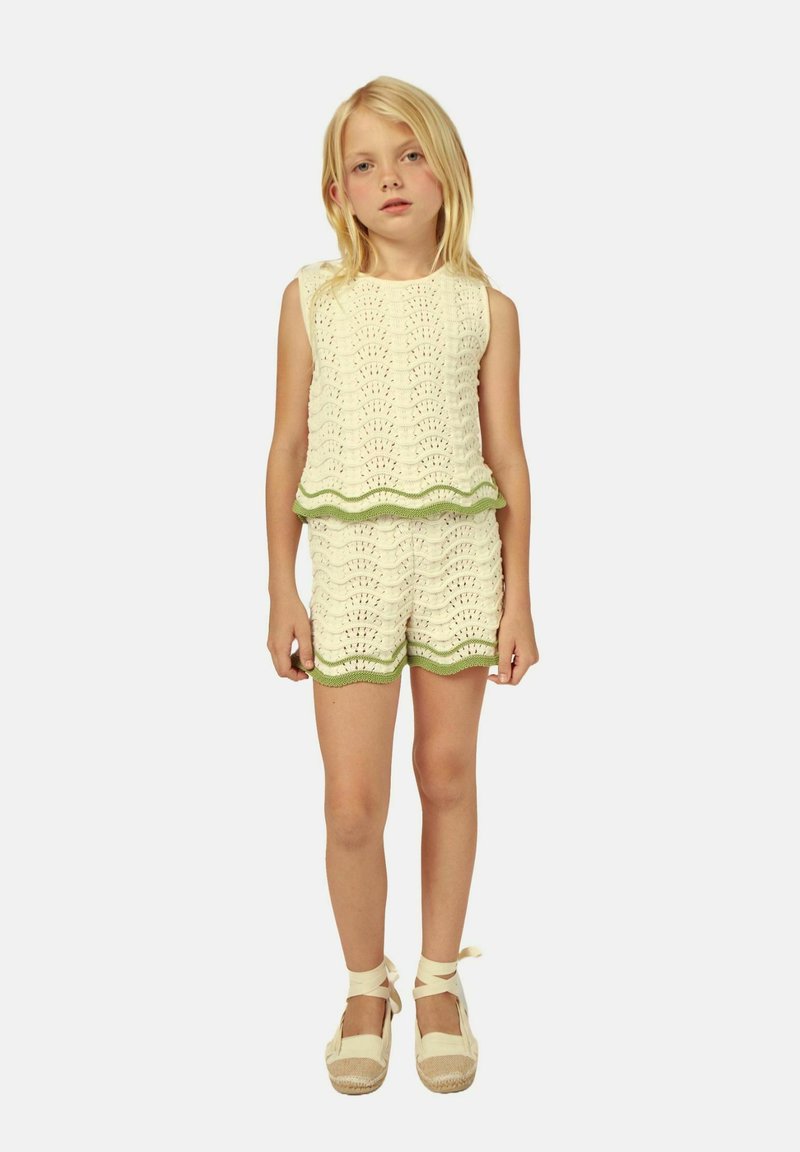 MIPOUNET PUNTO CLAUDIA - Jersey de punto - ecru green