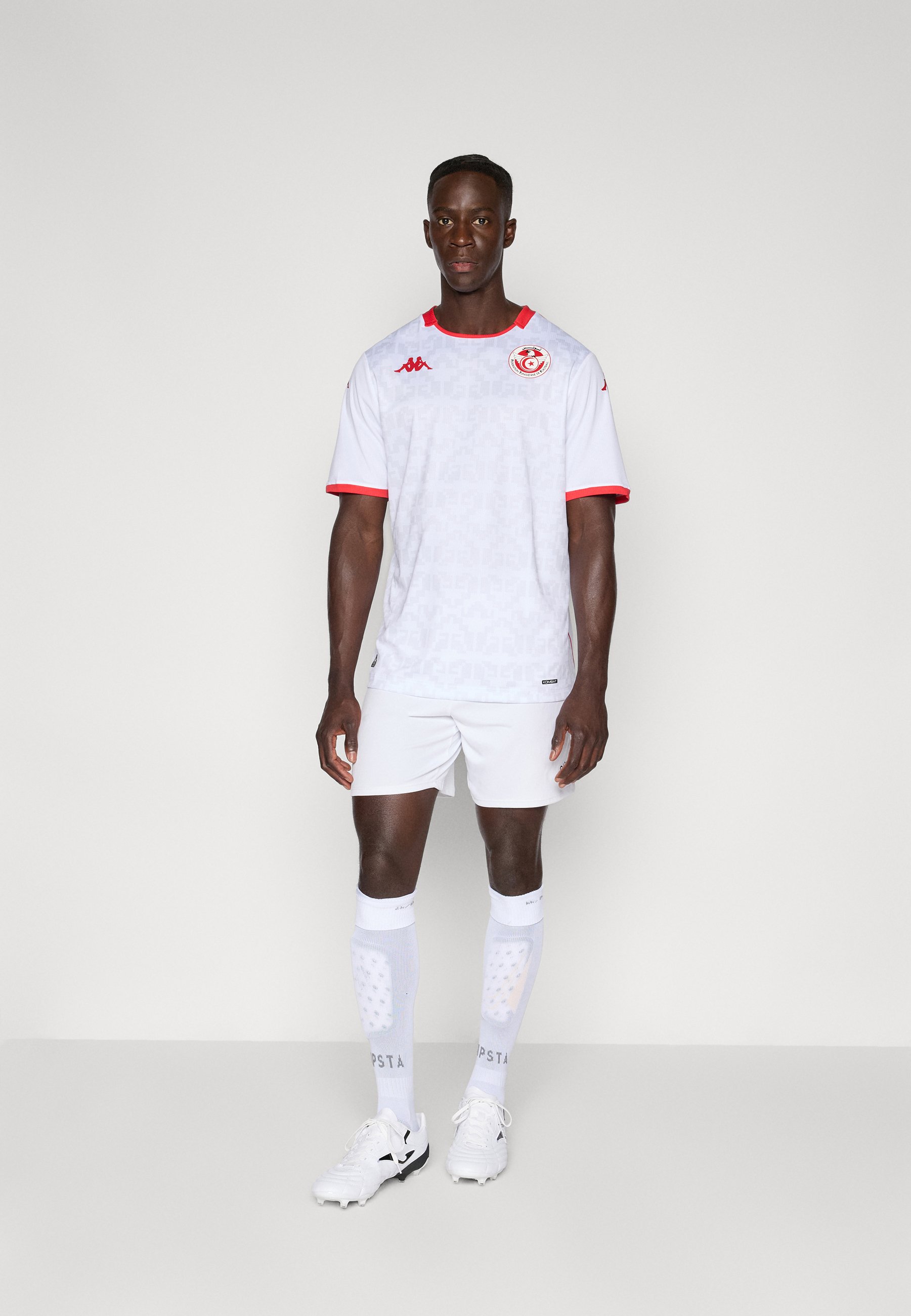 Kappa Gara KOMBAT AWAY TUNISIA - Koszulka sportowa/biały - Zalando.pl