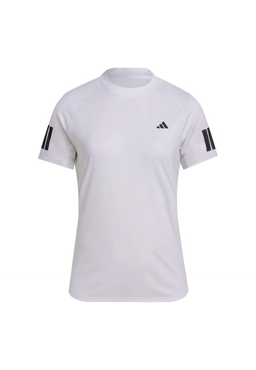 adidas Women's Club 3-Stripes Climacool T-Shirt White — foto 4
