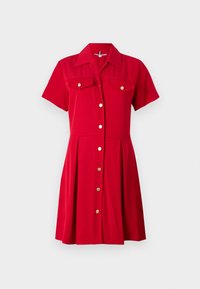 MINI DRESS - Marškininė suknelė - medium red