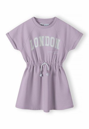MINOTI GRAPHIC SHORT SLEEVE - Robe en jersey - lilac