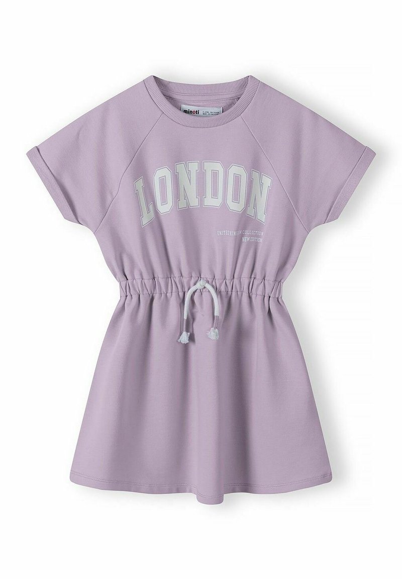 MINOTI GRAPHIC SHORT SLEEVE - Trikoomekko - lilac