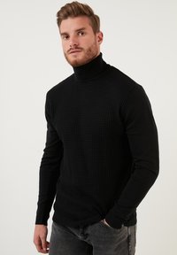 Buratti REGULAR FIT - Pulover - black