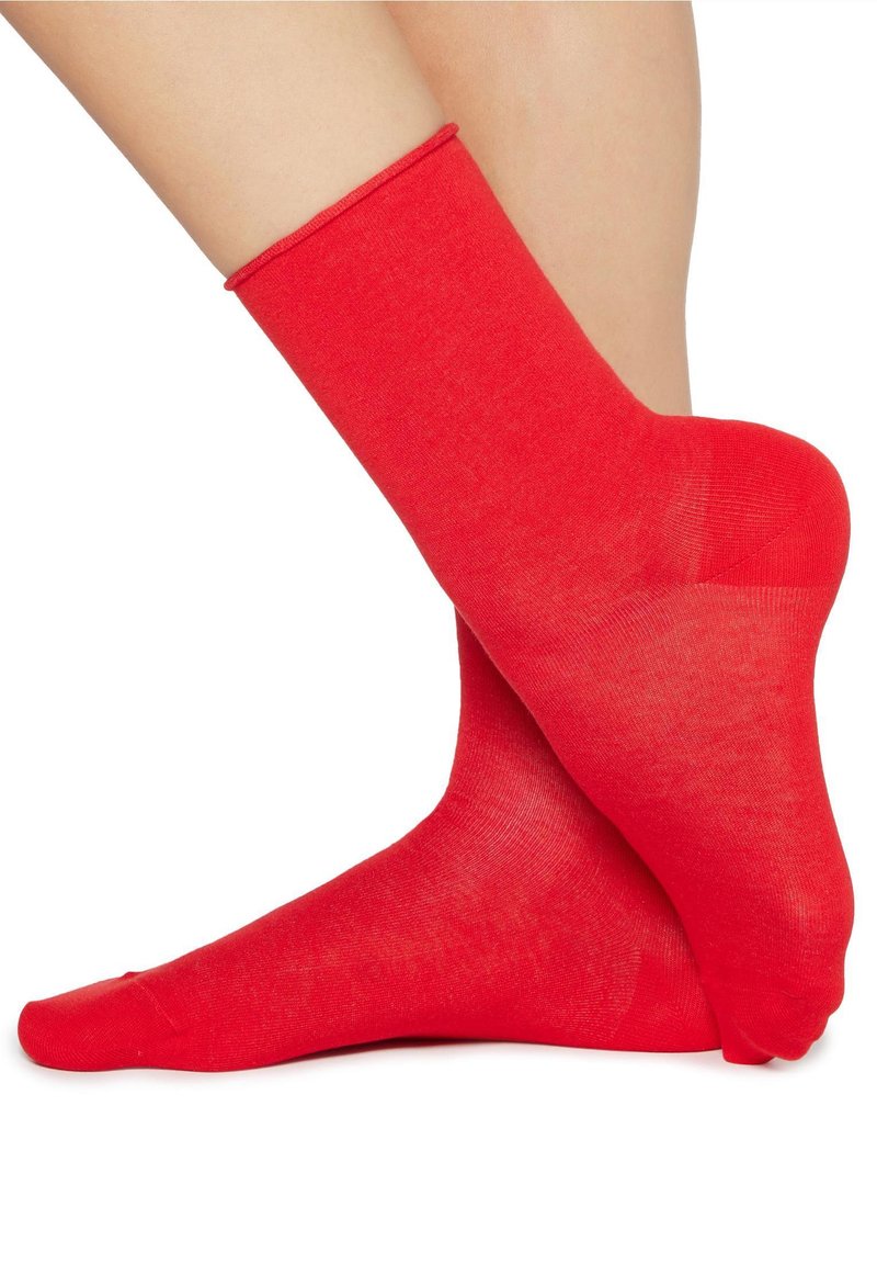 Calzedonia MIT UMSCHLAG - Strømper - strawberry