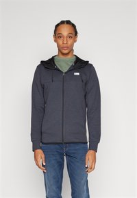 Jack & Jones - JCOAIR ZIP HOOD - Sudadera con cremallera - dark navy detail:melange Imagen en miniatura 1