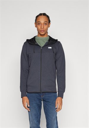 JCOAIR ZIP HOOD - Sweater met rits - dark navy detail:melange