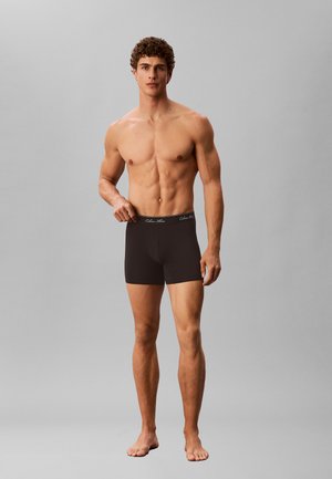 Calvin Klein, 3 PACK - Trunks - black w  dtm wb