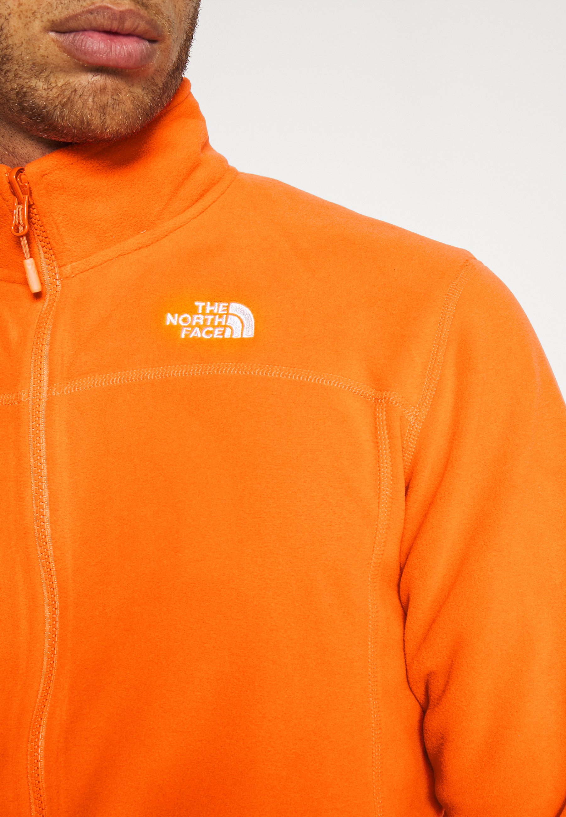 polaire orange the north face