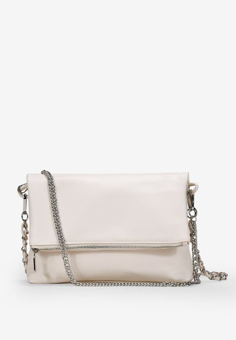 Bosanova CON SOLAPA Y CADENA - Bolso de mano - blanco
