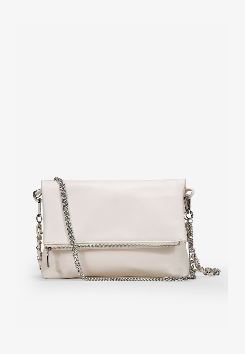 Bosanova CON SOLAPA Y CADENA - Bolso de mano - blanco