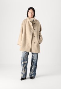 DAY Birger et Mikkelsen KEATON FLUFFY - Klassisk frakke - light beige