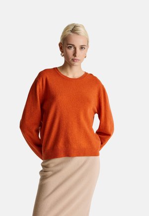 RELAXED FIT PURE - Trui - orange