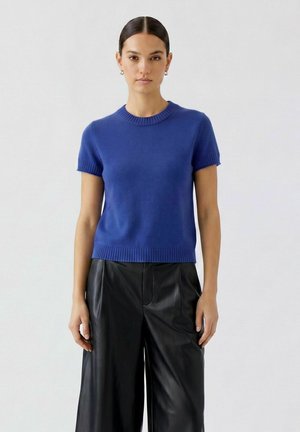 Oui, Kurzarm - Trui - royal blue