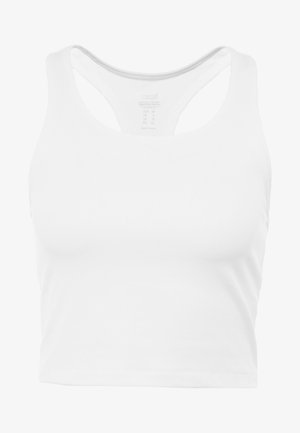 Casall CROP RACERBACK - Topp - white