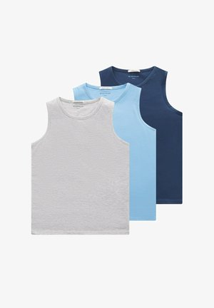IM DREIERPACK - Top - dark denim/blue
