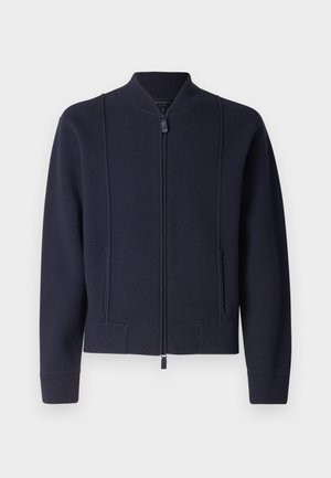 Emporio Armani BLOUSON JACKET - Cardigan - navy blue