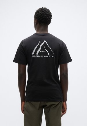 GRAPHIC REGULAR SHORT SLEEVE TEE - Trükipildiga T-särk - black