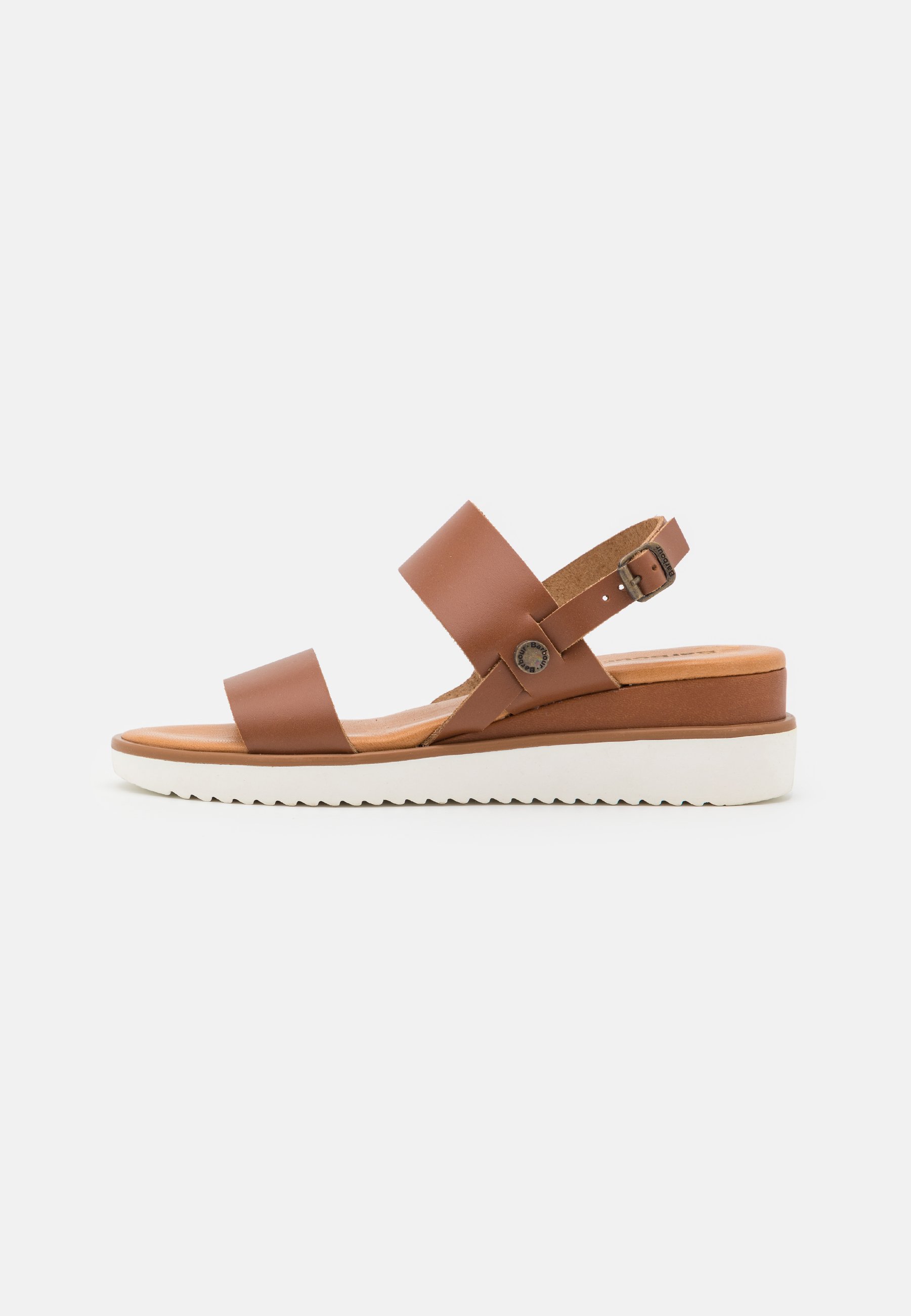 Barbour DELILAH - Wedge sandals - dark 