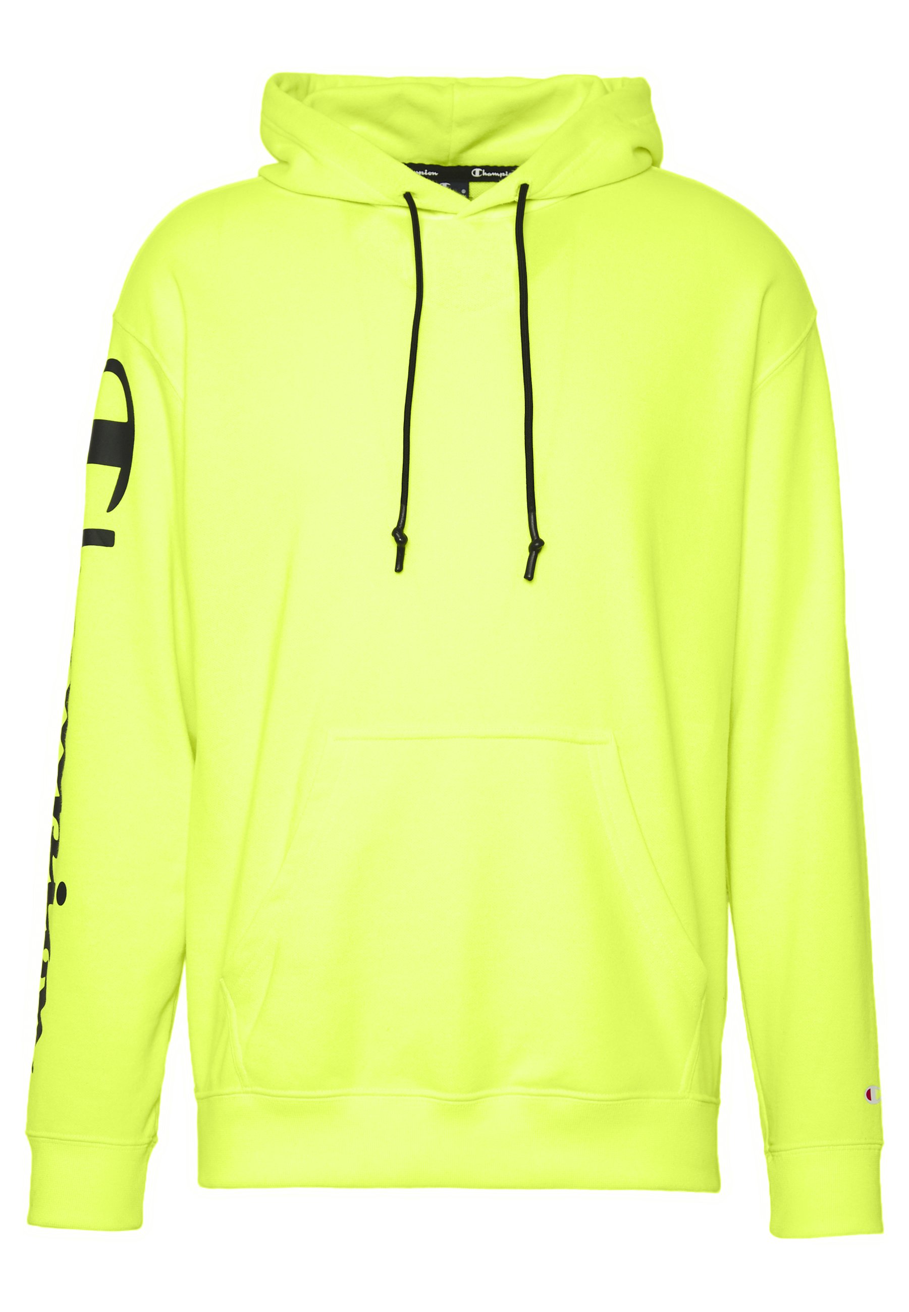 champion neon yellow hoodie