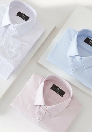 Marks & Spencer, 3 PACK SLIM FIT EASY IRON  LONG SLEEVE  - Businesshemd - blue mix