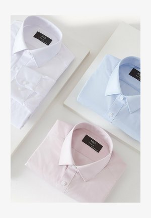 Marks & Spencer, 3 PACK SLIM FIT EASY IRON LONG SLEEVE - Businesshemd - blue mix