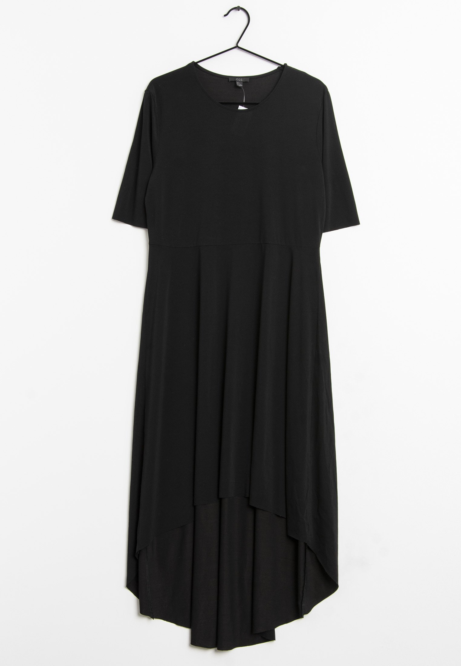 COS Vestito di maglina - black/nero - Zalando.it