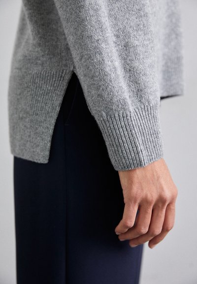 Filippa K RELAXED TURTLE NECK  - Pullover - grey melange