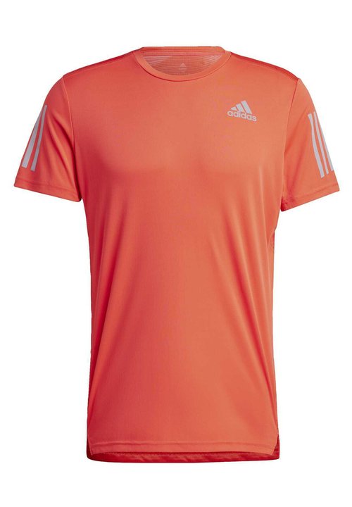 adidas OWN THE RUN - Camiseta estampada - bright red reflective silver — foto 6