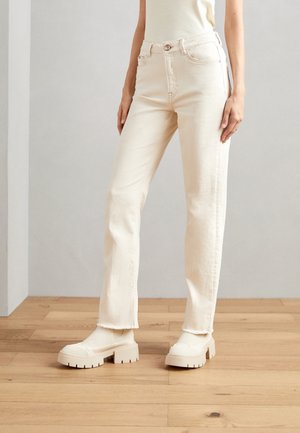 Vaqueros rectos - white