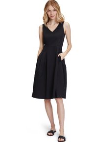 Vera Mont SOMMER MIT V-AUSSCHNITT - Freizeitkleid - schwarz