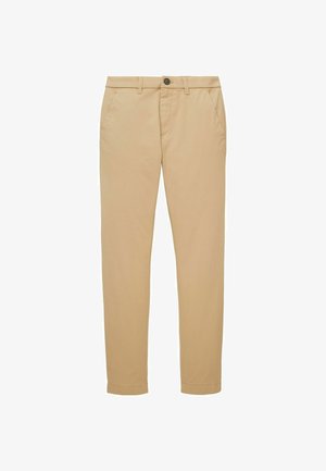 TOM TAILOR, SLIM FIT - Nohavice chinos - beige