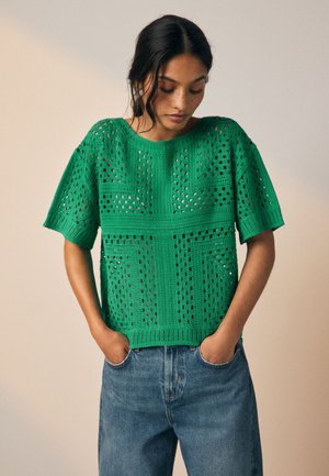 Potiskana majica - green