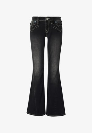 True Religion, WESTERN YOKE JOEY LR FLARE FLAP - Jean flare - night signal