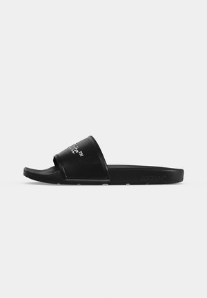 OFF-WHITE, BOOKISH SLIDER - Пантофи - black