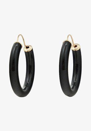 Massimo Dutti, Boucles d'oreilles - black