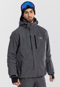 Unselected, charcoal melange black