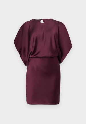 REVERSE OBIE DRESS - Cocktailjurk - plum
